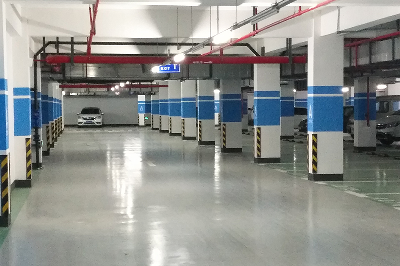 Asia Cuanon waterborne epoxy garage floor