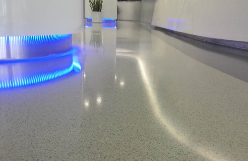 Epoxy terrazzo floor